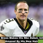 drew brees makes his nbc debut, internet amazed by his new hair