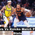 pacers vs knicks match player stats